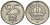 Швеция 25 эре 1950 TS, Густав V (1907-1950), проба 400 KM 816 серебро 4549-1126