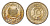 Суринам 10 центов 2006 тираж 1500 экземпляров KM 13a медно-никель BU 4649-1016
