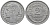 Франция 2 франка 1945 KM 886a алюминий 4577-732
