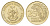 Гвинея 25 франков 1987 год-тип KM 60 медь цинк никель UNC 3459-1217