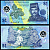 Бруней 1 ринггит 1996 Pick 22a пластик UNC (пресс) 446-10-1