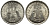 Египет 1 фунт 1981 АН1401, FAO, тираж 50000 экз. KM 532 серебро UNC 1519-815