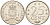 Нидерландские Антилы 25 центов 1971 Юлиана (1948-1980) KM 11 никель 4169-365