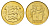 Эстония 5 крон 1994 75 лет Банку Эстонии KM 30 латунь UNC 4148-446