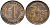 Германия 1 рентенпфенниг 1923 G KM 30, J. 306 бронза UNC 413-2334