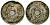 Бельгия 5 сантимов 1922 Belgie KM 67 медно-никель 4173-249