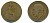 Великобритания 1 пенни 1916 Георг V (1910-1936) КМ 810, Spink 4051 бронза 41-123