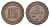 Вестфалия 2 сантима 1809 C, Жером Бонапарт (1807-1813), из коллекции Ричарда Б. Смита Smith 296, KM 90, ASK 42 медь 1525-1112