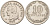Аргентина 10 сентаво 1938 голова Свободы влево KM 35 медно-никель 4594-345