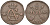 Швеция 1/2 скиллинга 1809 Густав VI (1792-1809) KM 565 (390) медь VF-XF 4545-1241