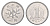 Япония 1 йена 1981 Yr.56 Y 74 алюминий 4640-842