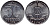ГДР 50 ПФЕННИГОВ 1973 А KM 12.2 алюминий UNC 177-1052