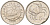 Мальта 5 центов 1986 краб KM 77 медно-никель 4549-545
