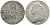 Великобритания 6 пенсов 1758 Георг II (1727-1760) KM 582.2, Spink 3711 серебро XF- 1518-344