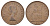 Великобритания 1 пенни 1961 Елизавета II (1952-2022) KM 897, Spink 4157 бронза 4661-835