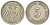ГЕРМАНИЯ 5 ПФЕННИГОВ 1891 А KM 11, J. 12 медно-никель 100-541