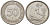 ФРГ 50 ПФЕННИГОВ 1950 G KM 109.1, J. 384 медно-никель 67-743