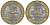 Франция 20 франков 1992 Мон-Сен-Мишель KM 1008.2, Le Franc 403.3 триметалл 4123-644