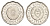 Аргентина 25 песо 1964 KM 61 сталь плакированная никелем UNC 4706-513