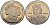 Фолклендские острова 1 крона 2012 PM, жизнь королевы Елизаветы II - Елизавета II как медсестра второй мировой войны, Елизавета II (1952-2022) KM 166 медно-никель 4558-235