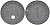 ГЕРМАНИЯ 1 РЕЙХСПФЕННИНГ 1944 E KM 97, J.369 цинк 201-967