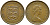 Джерси 1 новый пенни 1971 Елизавета II (1952-2022), герб KM 30 бронза 4395-312