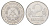 ГДР 2 марки 1980 A, редкий год KM 48 алюминий 4616-357