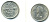 Великобритания 6 пенсов 1967 Елизавета II (1952-2022) KM 903, Spink 4149 медно-никель 23-913
