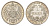 Германия 1 марка 1915 A, Вильгельм II (1888-1918) KM 14, J. 17 серебро 4626-252