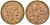 ФРАНЦИЯ 5 САНТИМОВ 1912 ТИП ДАНИЭЛЬ ДЮПЮИ KM 842, LE FRANC 119.24 бронза 202-111