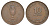 Израиль 10 прут 1949 JE 5709 KM 11 бронза 45-517