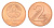 Беларусь 2 копейки 2009 год-тип KM 562 сталь плакированная медью UNC 112-713