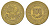 Тунис 100 миллимов 2005 KM 309 латунь 4633-215