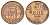 Норвегия 5 эре 1938 Хокон VII (1905-1957) KM 368 бронза 4700-741