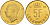 Люксембург 5 франков 1995 Великий герцог Жан (1964-2000), тираж 10.000 экземпляров KM 65 алюминиевая бронза  BU  4635-1225