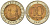 СССР 10 рублей 1991 ЛМД, ГКЧП KM 295, Федорин 15 биметалл 4128-416