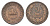 Венгрия 2 филлера 1895 KB, Франц Иосиф I (1848-1916) KM 481 бронза 4665-368