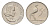 ЮАР 5 центов 1967 Ян ван Рибек (1619-1677), Suid Africa, легенда на африкаанс, райский журавль KM 67.2 медно-никель 4682-725