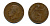 Великобритания 1 пенни 1921 Георг V (1910-1936) KM 810, Spink 4051 бронза 47-616