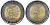 Перу 2 новых соля 2007 LIMA KM 313 биметалл UNC 4605-137