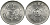 Тайвань 1 юань 1975 год 64, орхидея KM 536 медь никель цинк XF-UNC 4529-743