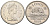Канада 5 центов 1989 Елизавета II (1952-2022), бобер KM 60.2а медно-никель 4609-435