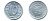 Чехословакия 10 геллеров 1969 KM 49.1 алюминий 89-1752
