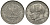 ФРГ 2 марки 1963 D, Макс Планк KM 116, J.392 медно-никель плакированный никелем 3855-922