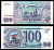 Россия 100 рублей 1993 серия ЭТ Pick 254, Горянов 3.2.1 бумага UNC (пресс) 435-36-3-1