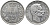 Сербия 1 динар 1915 Петр I Карагеоргиевич (1903-1918) KM 25 серебро 441-1331