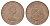 Джерси 2 пенса 1987 Елизавета II (1952-2022), Сент-Хелиер KM 55 бронза 4118-332