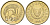 Кипр 1 цент 1996 KM 53.3 никель латунь 4174-1169