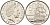 Новая Зеландия 50 центов 2006 Елизавета II (1952-2022), парусник Индевор KM 119а никелированная сталь 4579-1035