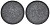 Германия 10 рейхспфеннигов 1942 D KM 101, J. 371 цинк 4121-1037